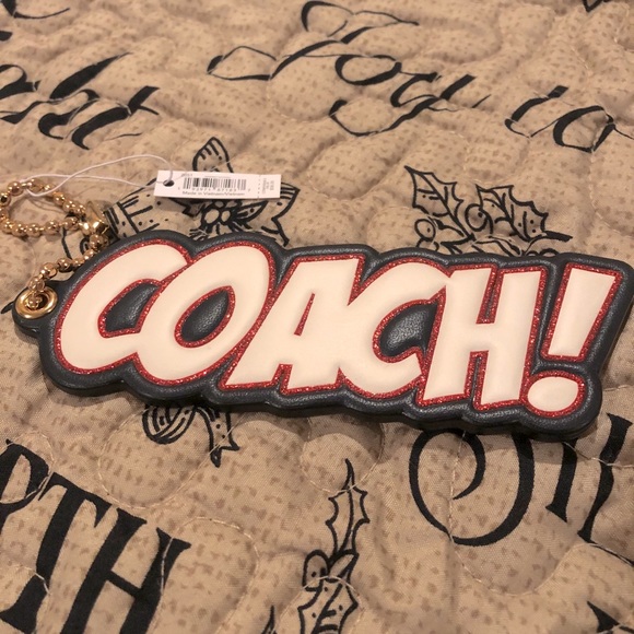 Coach marvel Collection keychain - Picture 1 of 4